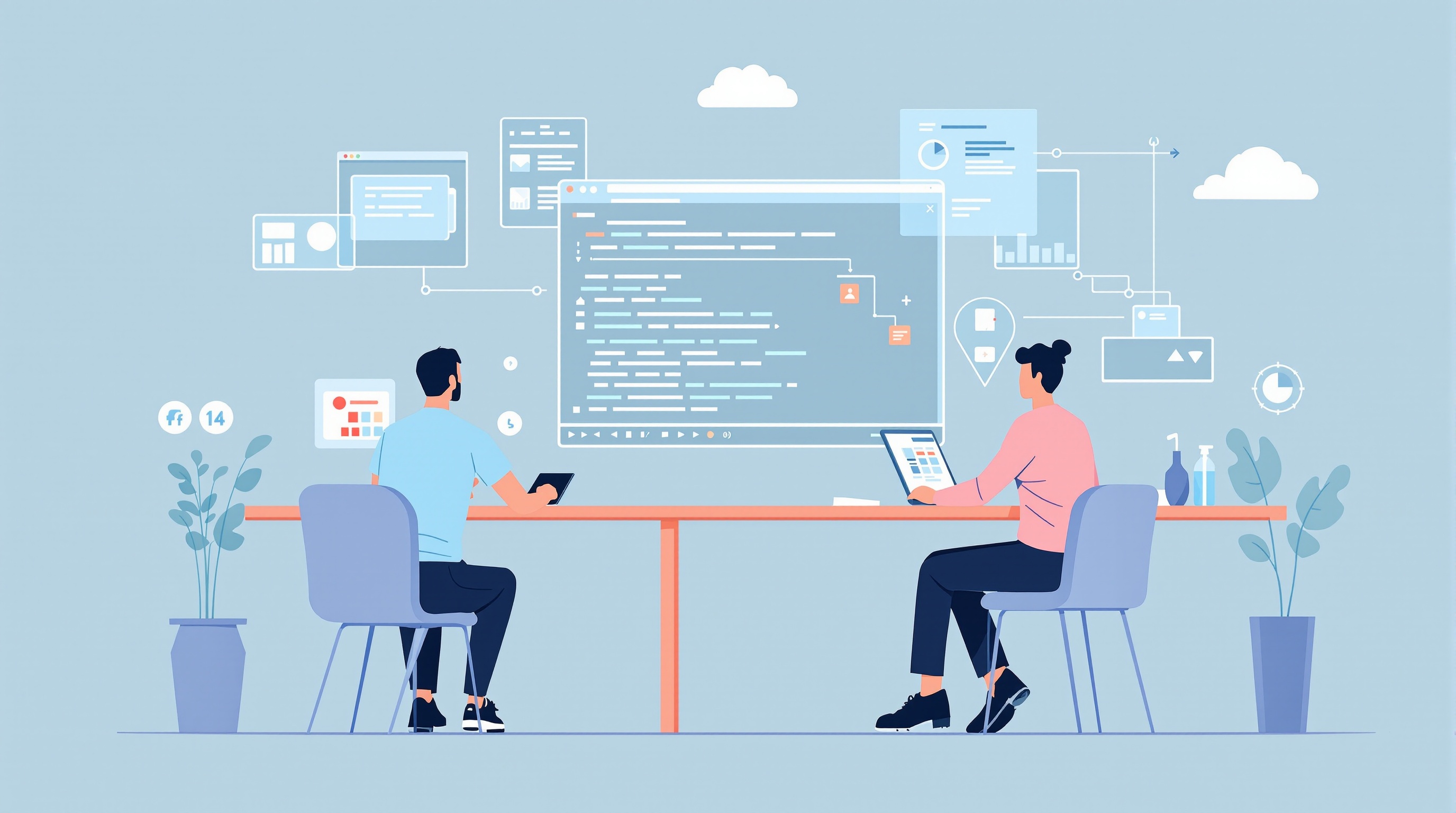 Software Development Illustration